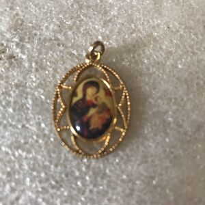 Gold Religious Pendant